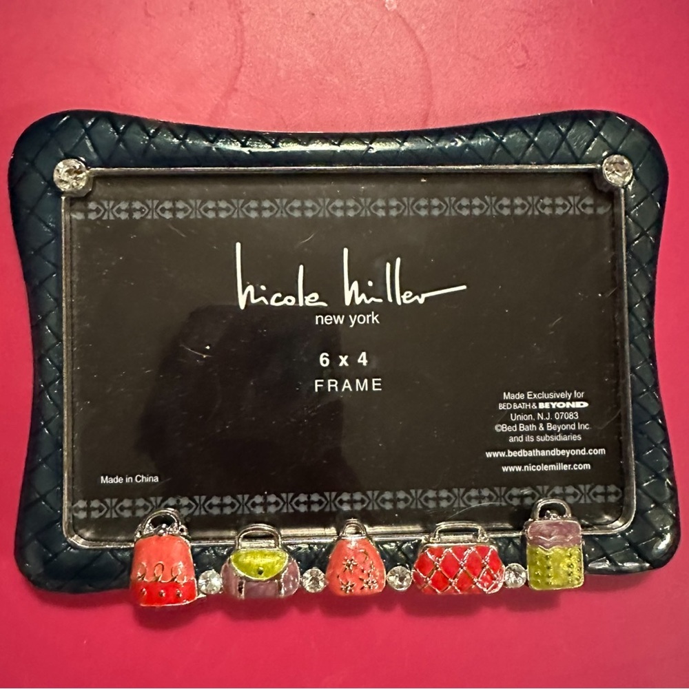 Nicole Miller Purse Photo Frame